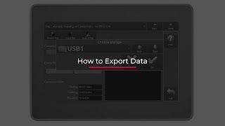 How to Export Data Profile