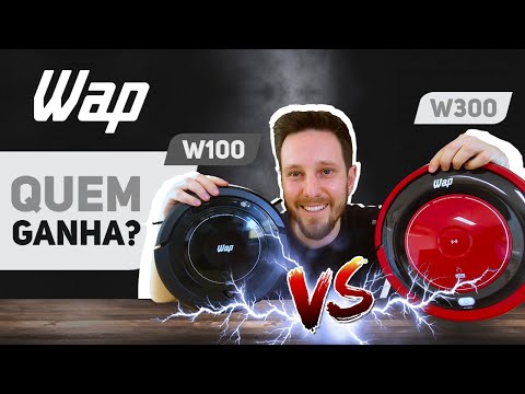 Principais diferenças entre os Robôs Aspiradores WAP W100 X WAP W300 | ACADEMY