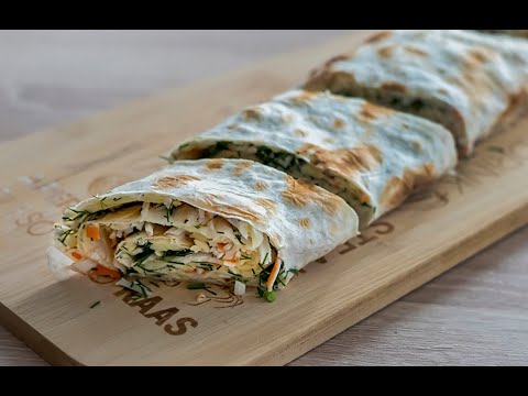 Vidéo: Rouleaux De Poisson Rouge Au Lavash