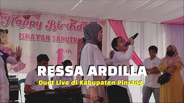 RESSA ARDILLA TAMPIL MEMUKAU DI ACARA ULANG TAHUN ISNAYAH SAPUTRI HULYA KABUPATEN PINRANG
