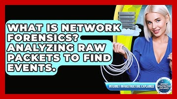 What Is Network Forensics? Analyzing Raw Packets To Find Events. - Internet Infrastructure Explained