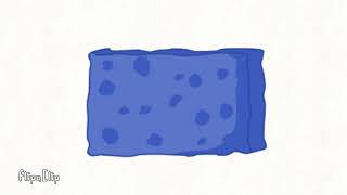 Blue spongy asset