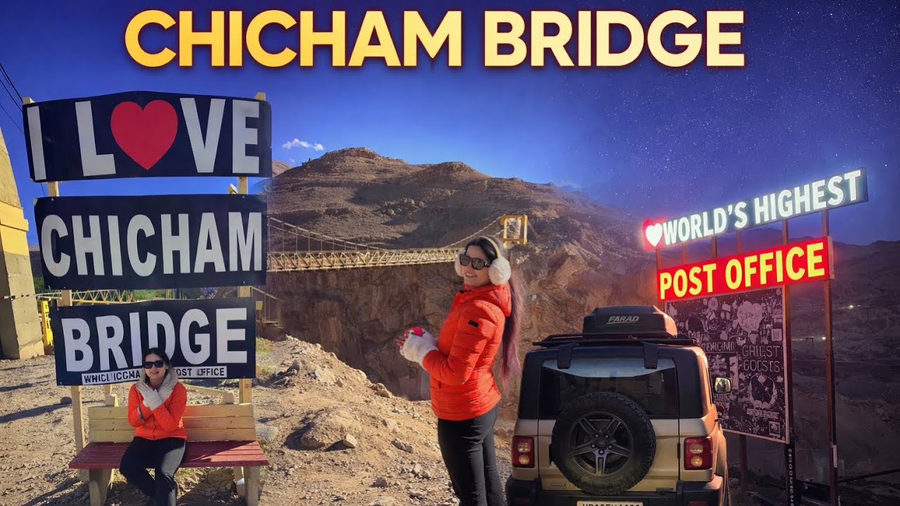 Chicham Bridge to Key Monastery | World's Highest Post Office | Spiti Vlogs