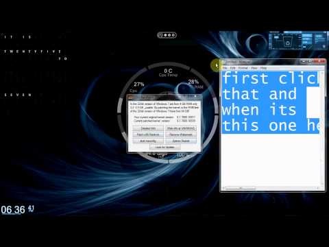 How to use 4gig or higher ram in windows 7 32bit.wmv