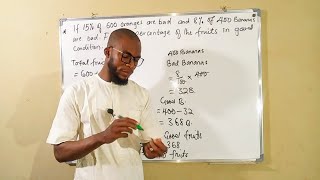 Word Problems in Percentages