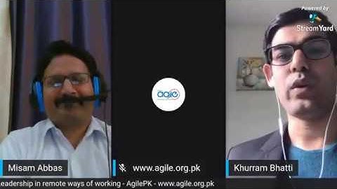 Leadership in remote ways of working with Khurram Bhatti