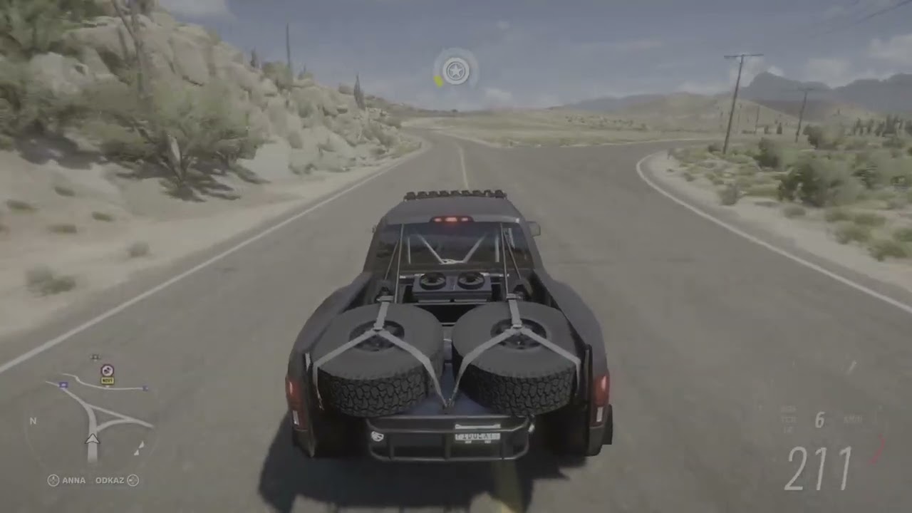 projížďka offroad autem ve forza horizon 5