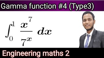 5.3 Gamma function type 3 engineering maths 2 in hindi