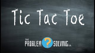 Team Tic Tac Toe - The Best Team Building Activities For Schools