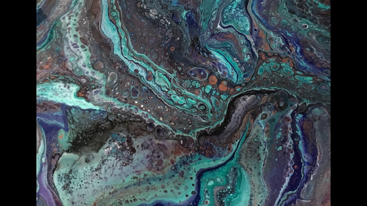 (220) 3 Cup Dirty Pour Acrylic Pouring - YouTube