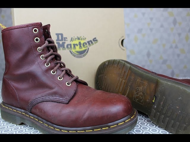 Uitgraving vers excelleren DR MARTENS "For Life" Oxblood 1460 *6 MONTH REVIEW* - YouTube