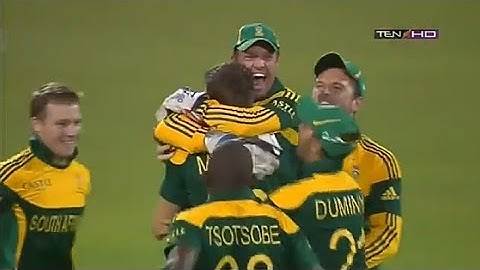 Thrilling Match !! SA Won by 1 Runs | Pakistan vs South Africa 1st ODI 2013 at Abu Dhabi