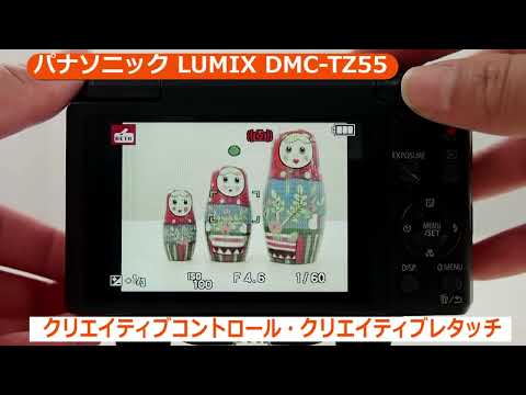 パナソニック LUMIX DMC-TZ55-K ブラック | コンパクトデジタルカメラ