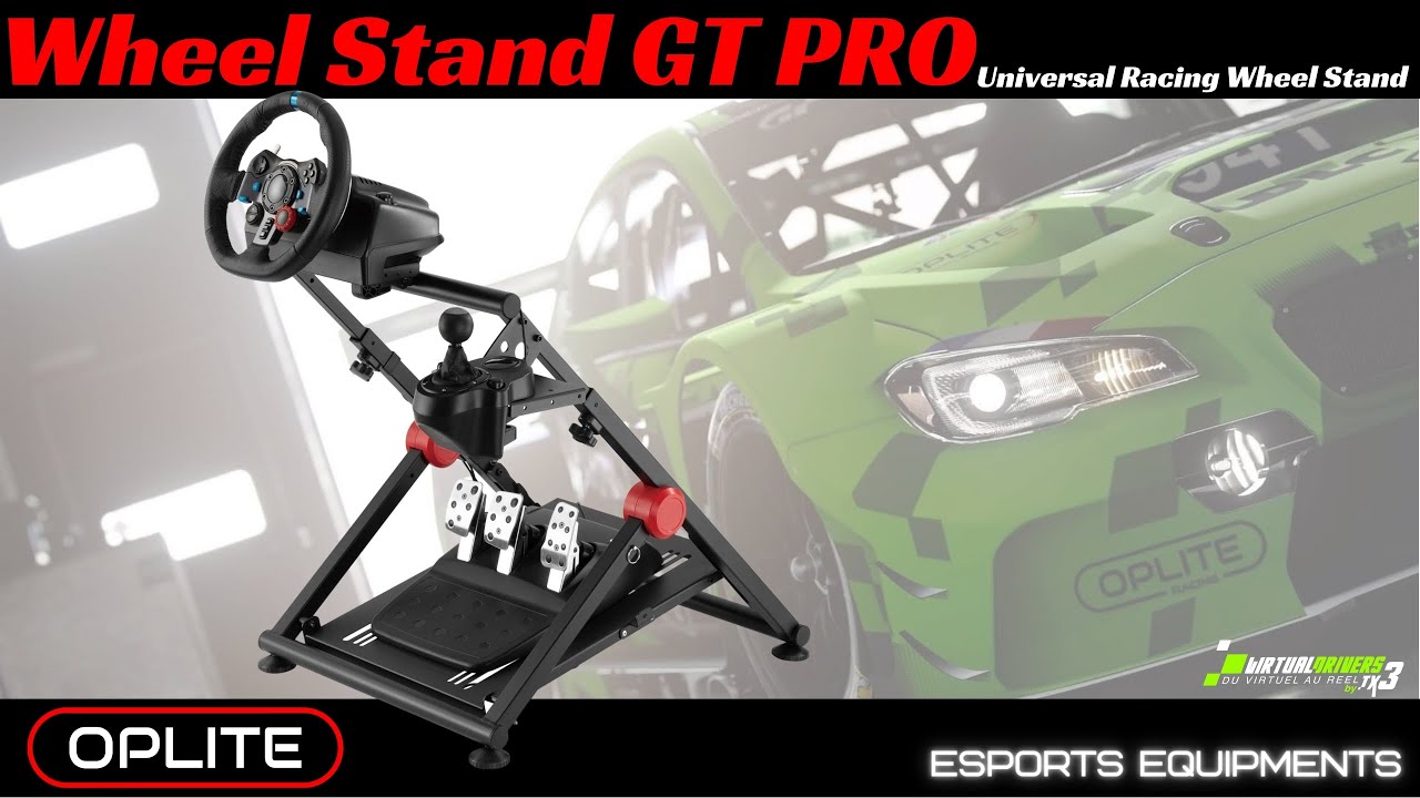 Support OPLITE Wheel Stand GT pour volant/pédales/B.Vit