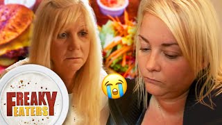 Mother&#39;s Disapproval of Burger Addict Ends In Tears | Freaky Eaters