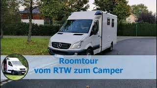 Roomtour  vom RTW zum Camper
