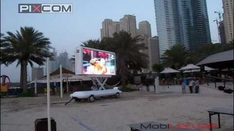 Pixcom MobiLED12P at JBR, Dubai