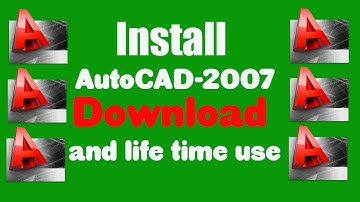 AutoCAD 2007 Installation with problem solve in Windows 7,8,8.1,10(অটোক্যাড Install করার সহজ নিয়ম)
