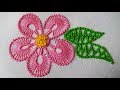 Hand Embroidery: Flower Embroidery