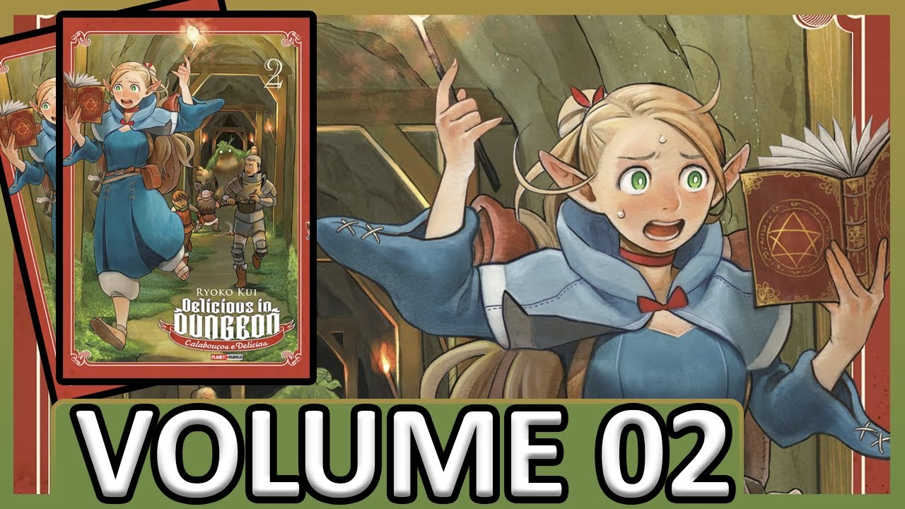 DELICIOUS IN DUNGEON VOL 2 UNBOXING E REVIEW DO MANGÁ YouTube
