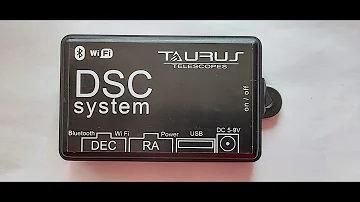 Taurus Digital Setting Circles (DSC ) Push-To system - English