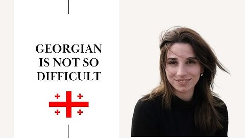 Georgian is not so difficult | lesson 1 #speakgeorgian