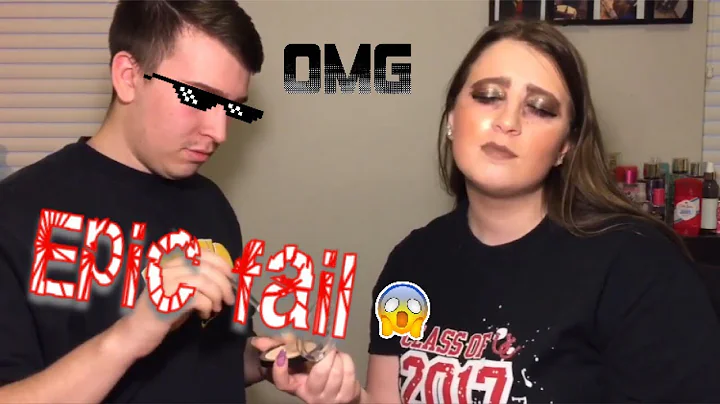 BROTHER DOES MY MAKEUP||Torture but it was funny
