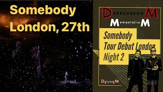 Depeche Mode - Somebody - live at London‘s O2 arena 27/01/2024