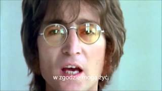 John Lennon: Imagine / Wyobraź sobie - Tłumaczenie PL. screenshot 3