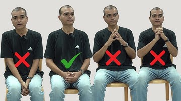 How to sit | Communication skills | Dr Sandeep Patil