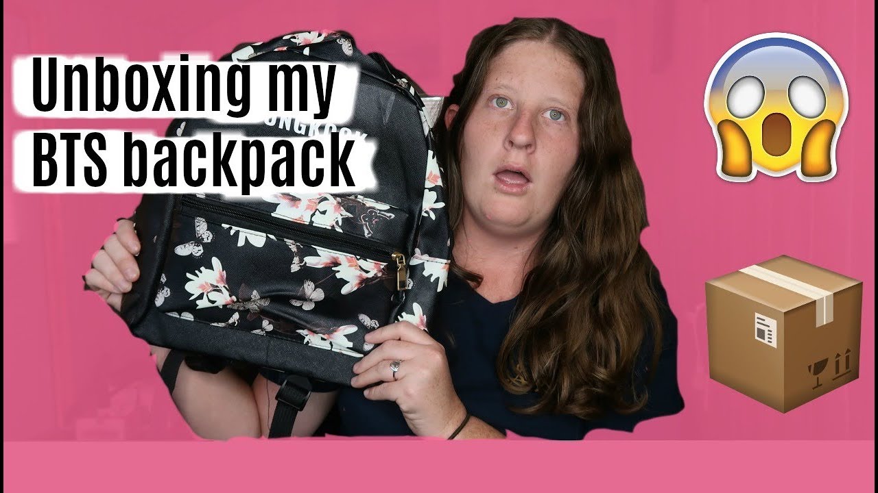Unboxing My BTS backpack