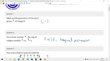 PGMT 1A Question Bank Solution by Samir Sir