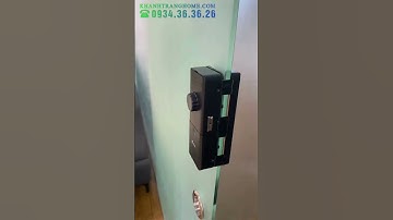 Khóa vân tay cửa kính Demax SL900 G-SD tiêu chuẩn Đức