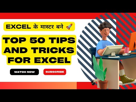 Microsoft Excel Tutorial For Beginners 🚀 || Top 50 Excel Tips And ...