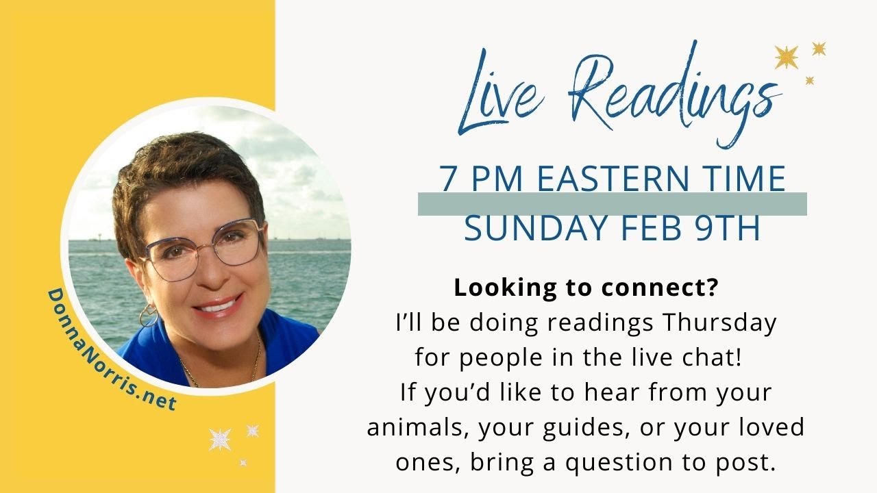 LIVE on SUNDAY 2/9/25 at 7pm Eastern - YouTube