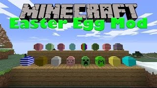 Minecraft: {SO MUCH EASTER EGGS!} Easter Eggs mod showcase!