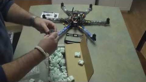 Unboxing the udrones.com 3DR Hexacopter
