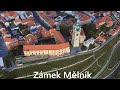 Zámek Mělník/ Прогулка вокруг замка Мельник [4K]