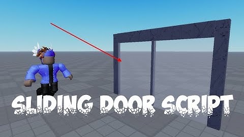 [EASY] Roblox Sliding Door Script