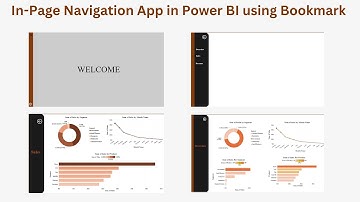Build an In-Page Navigation App in Power BI Using Bookmark 5/5
