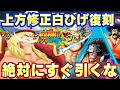 上方修正白ひげ復刻！優秀フェス限も！ただ絶対すぐには引くな！【バウンティラッシュ】