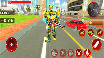 Dragon Robot Car Transforming Games - #1 Android Gameplay Video | Robot Game 3D