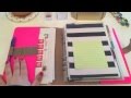 Filofax A5 Original Fluoro Pink Setup | Small Business Planner