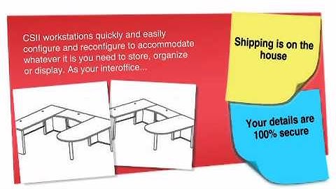 CSII Modular Workstations: Typical #20 - ofconcepts.com