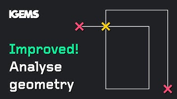 Improved Analyse geometry in IGEMS CAD/CAM