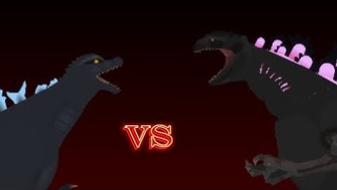 godzilla final wars vs shin godzilla/stick nodes animation