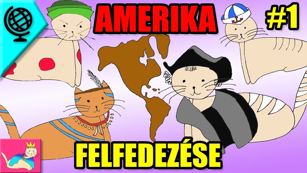 Amerika Felfedezése 1 - Kolumbusz Kristóf Útjai - Felfedezések #1 ...