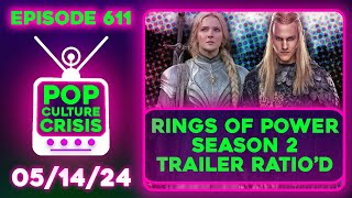 Rings of Power Season 2 Trailer DESTROYED, Chris Hemsworth SIMPS For MCU, Spider-Man Noir | Ep 611