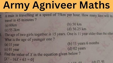 Army Agniveer math important question  2022 l #armymaths @Rohit__Verma  by Rohit verma