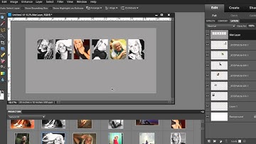 Photoshop Elements - Creating Faux Mat Frames